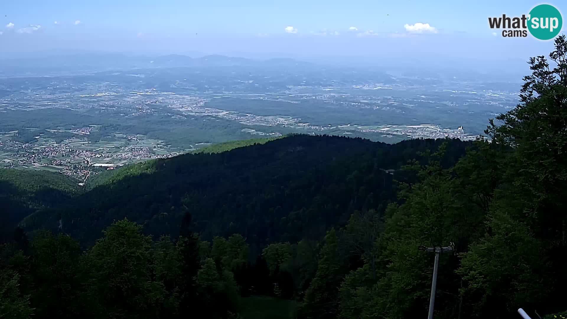 Sljeme webcam – Panorama
