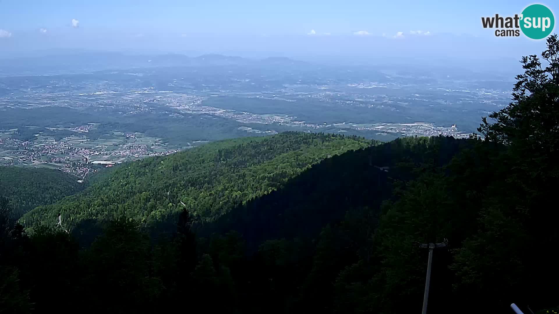Sljeme webcam – Panorama