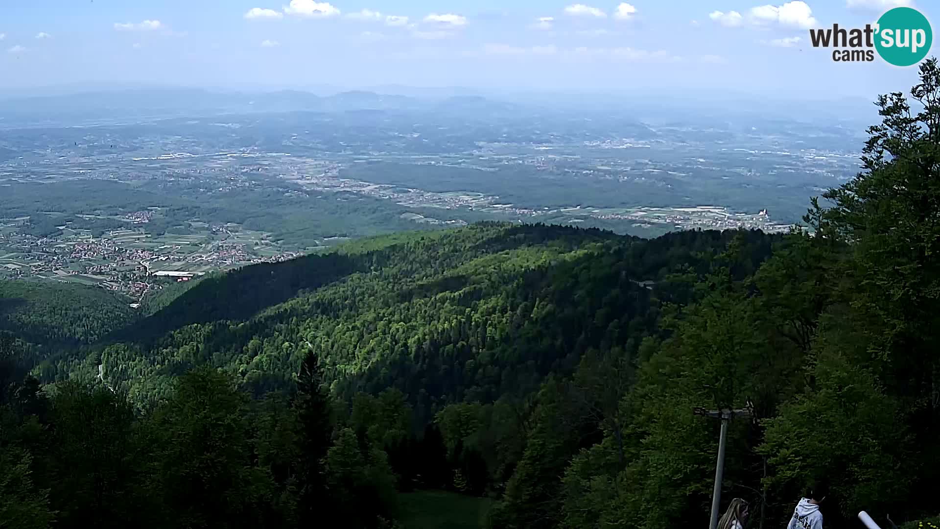 Sljeme webcam – panorama