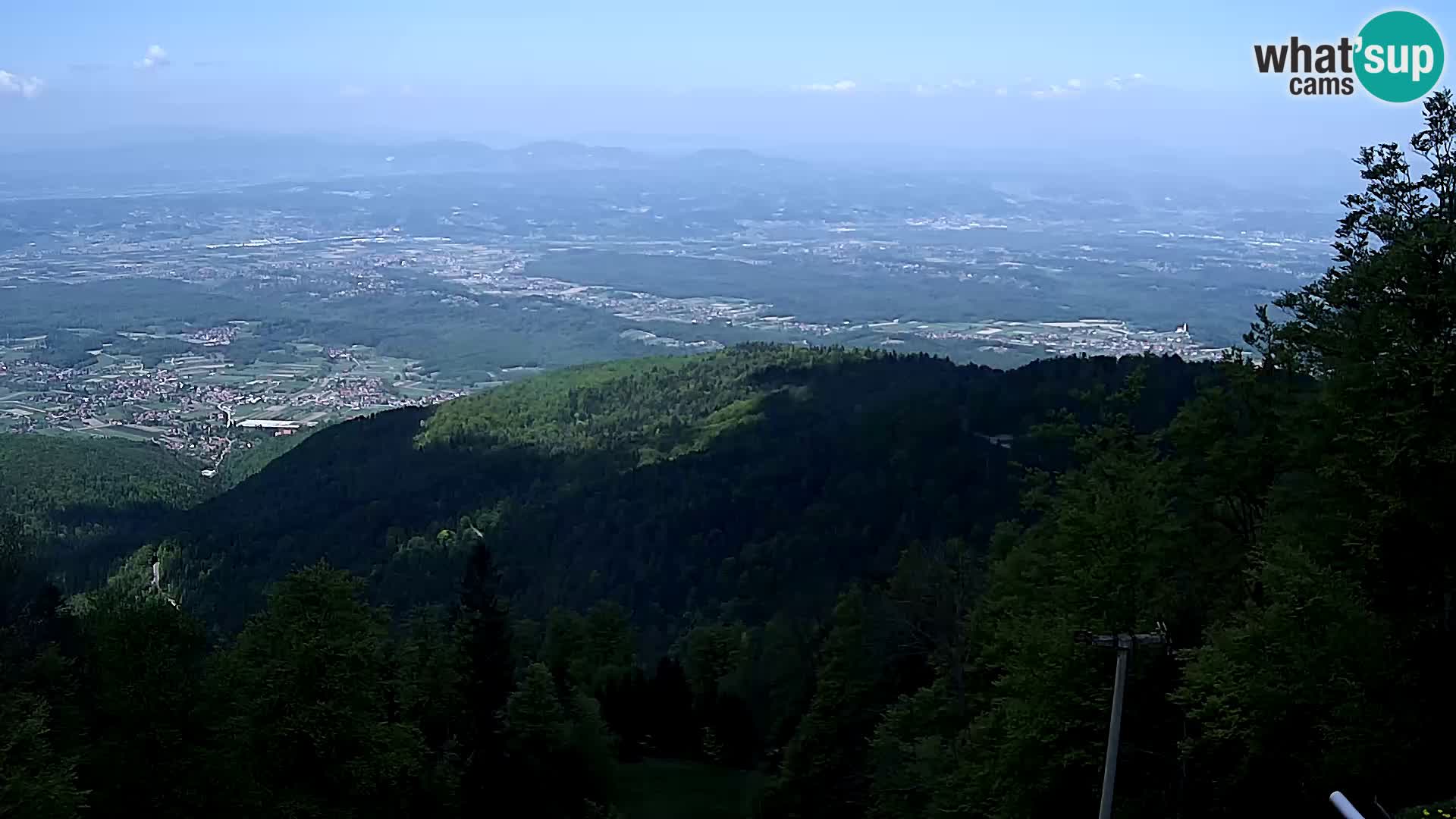 Sljeme webcam – Panorama