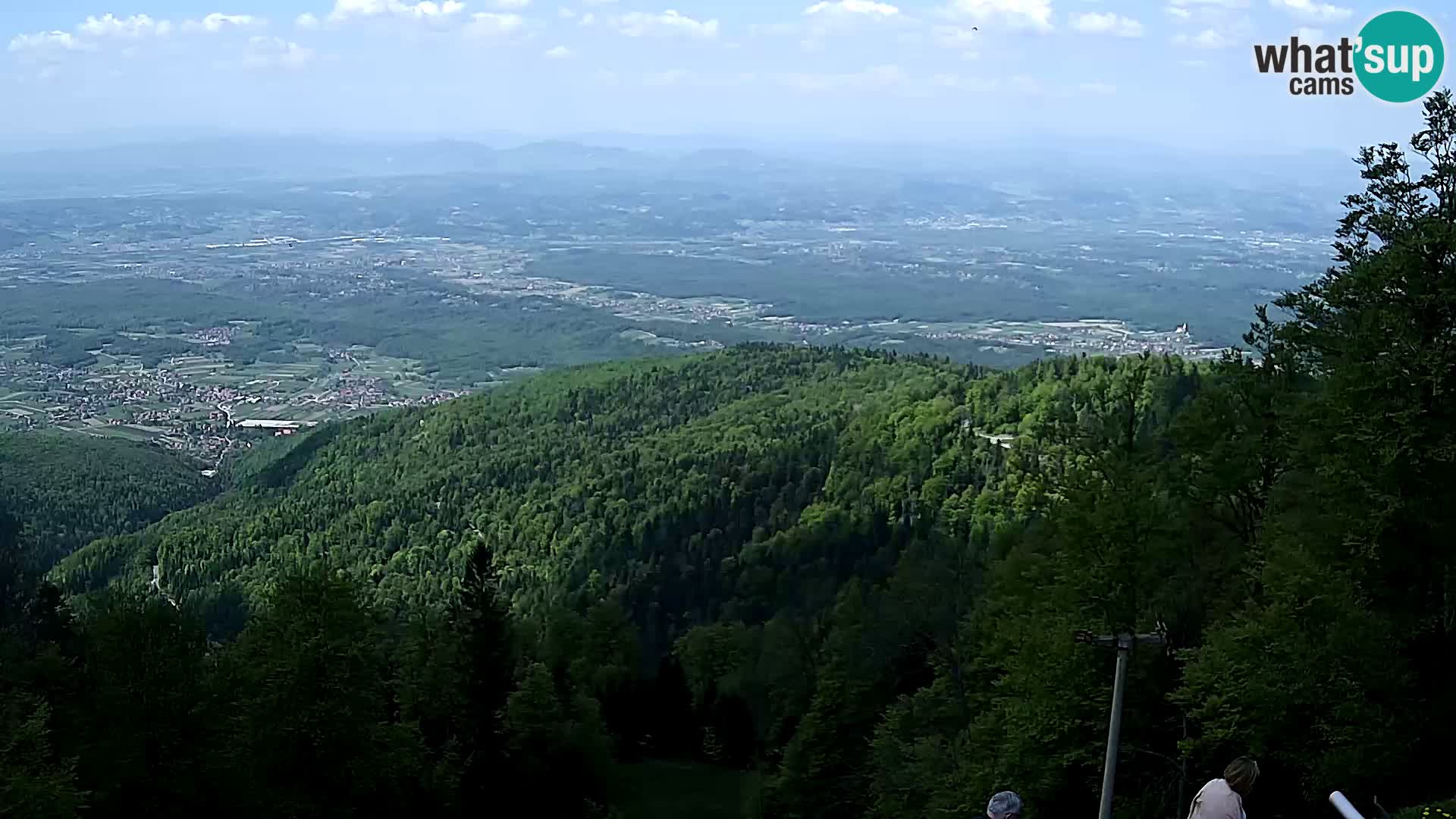 Sljeme webcam – panorama