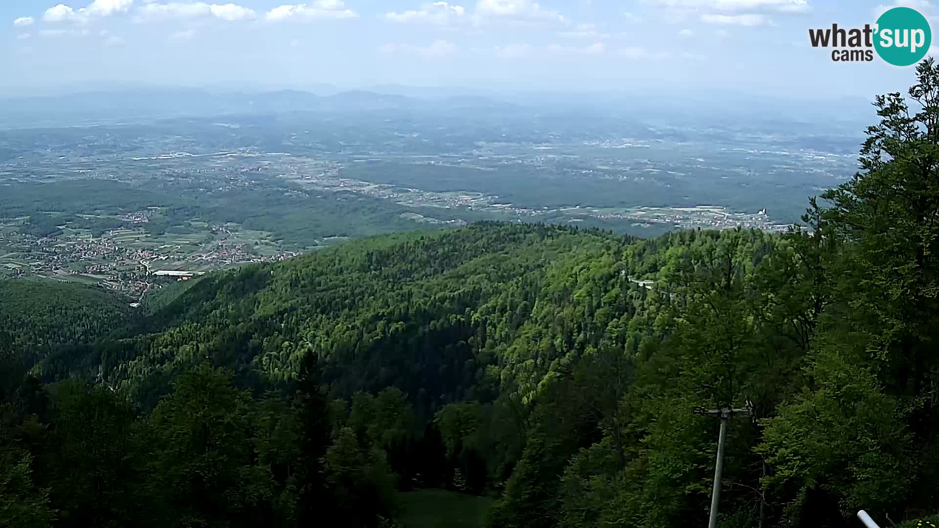 Sljeme spletna kamera – Panorama