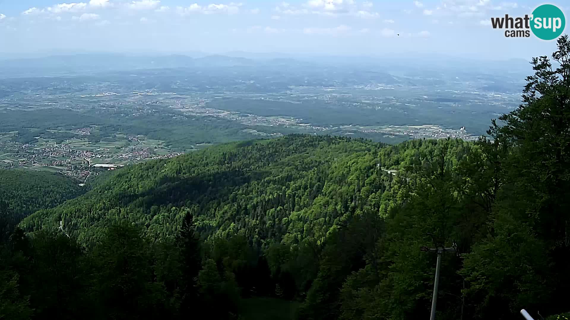 Sljeme webcam – Panorama