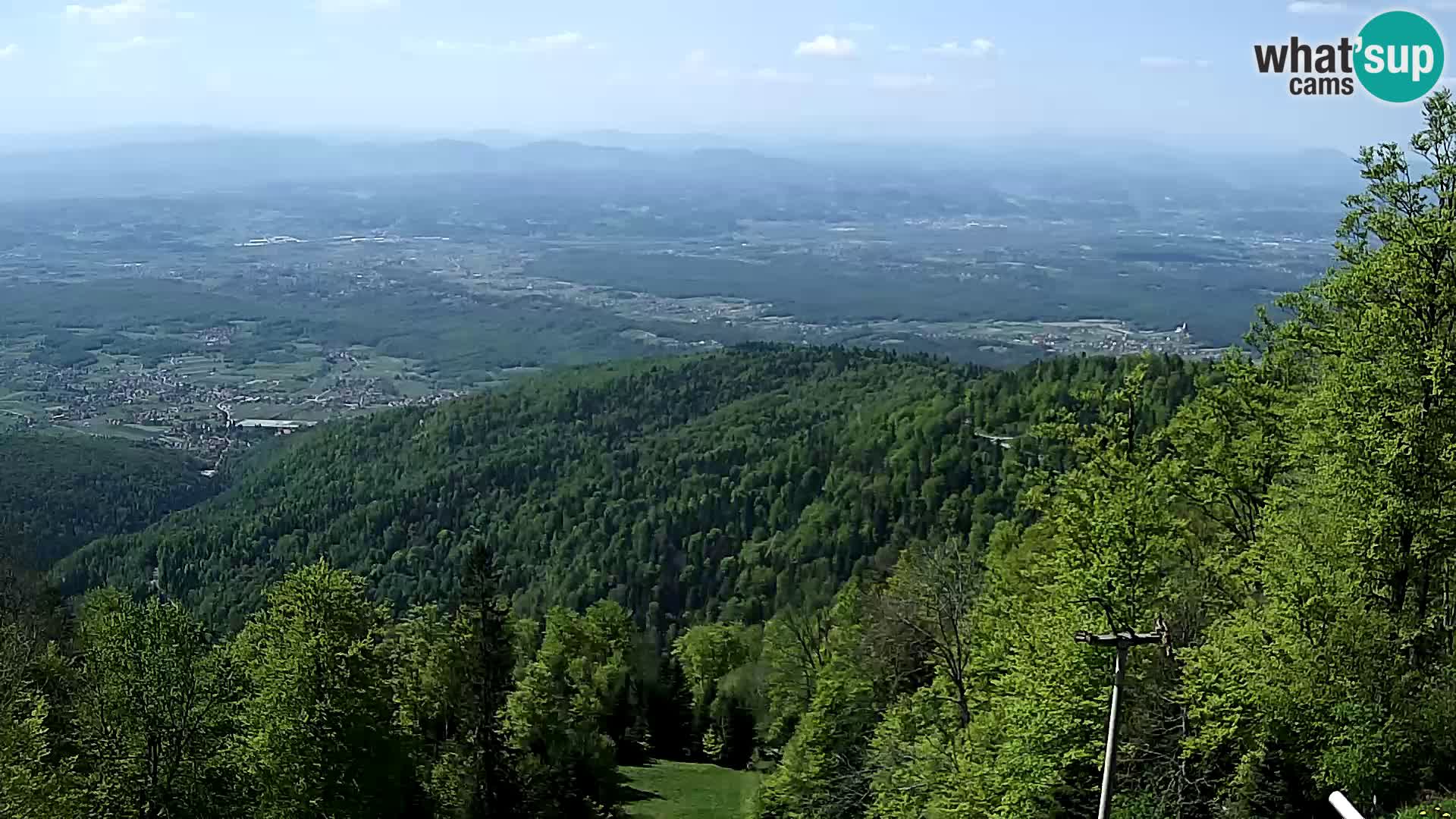 Sljeme webcam – Panorama