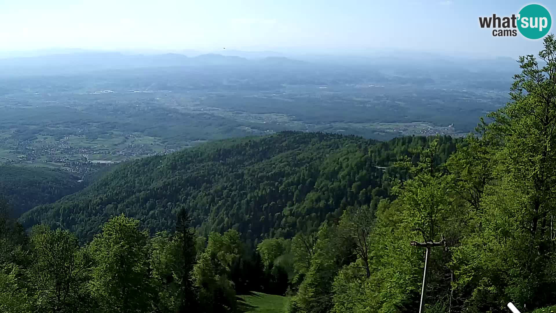 Sljeme webcam – panorama