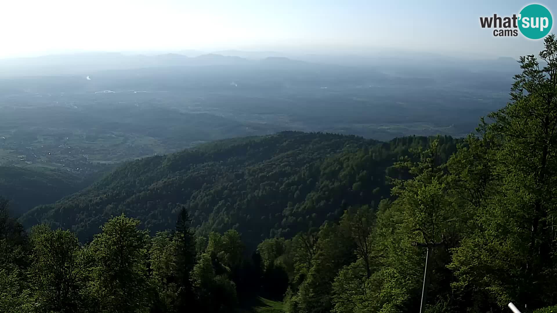 Sljeme webcam – Panorama