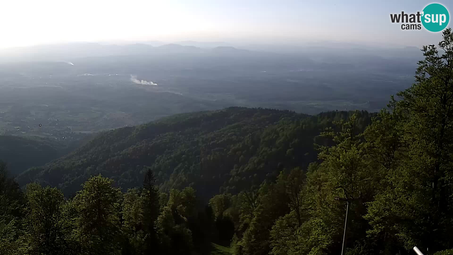 Sljeme webcam – Panorama