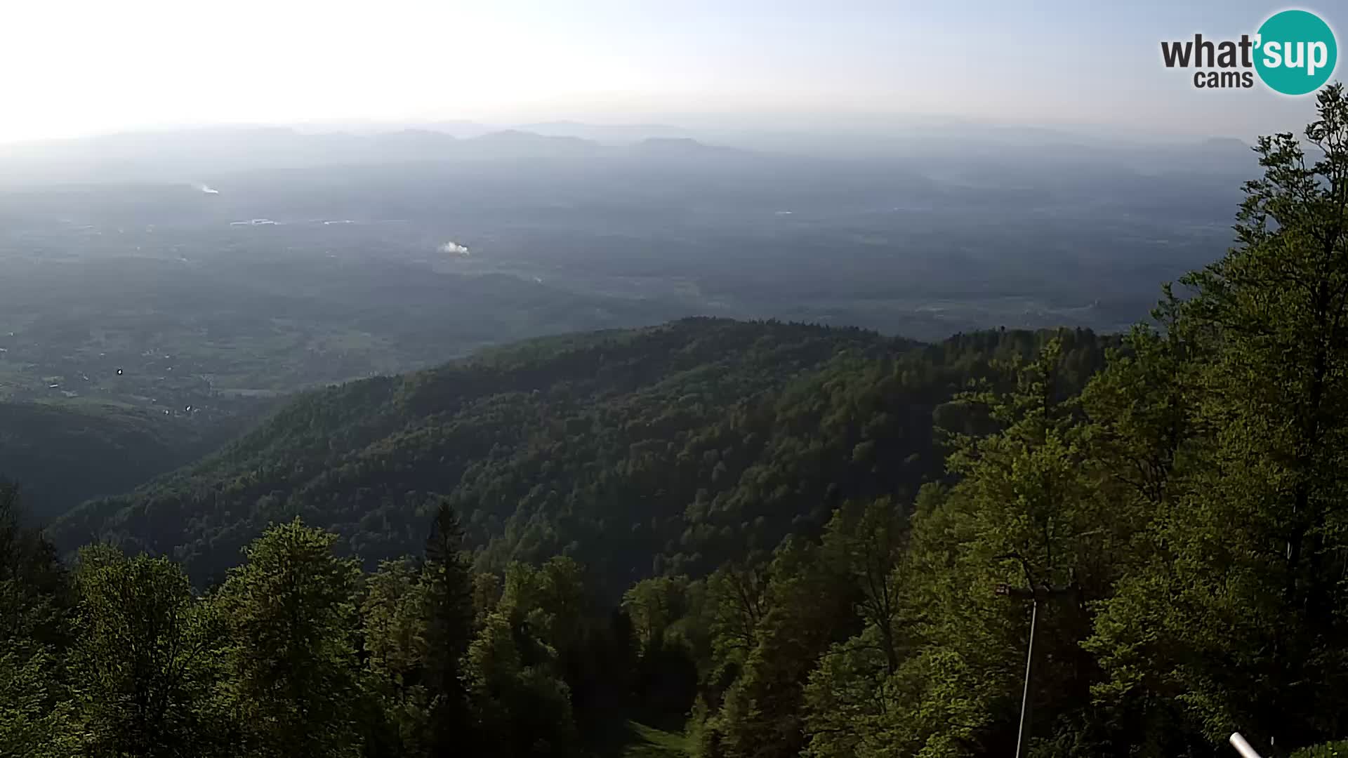 Sljeme webcam – Panorama