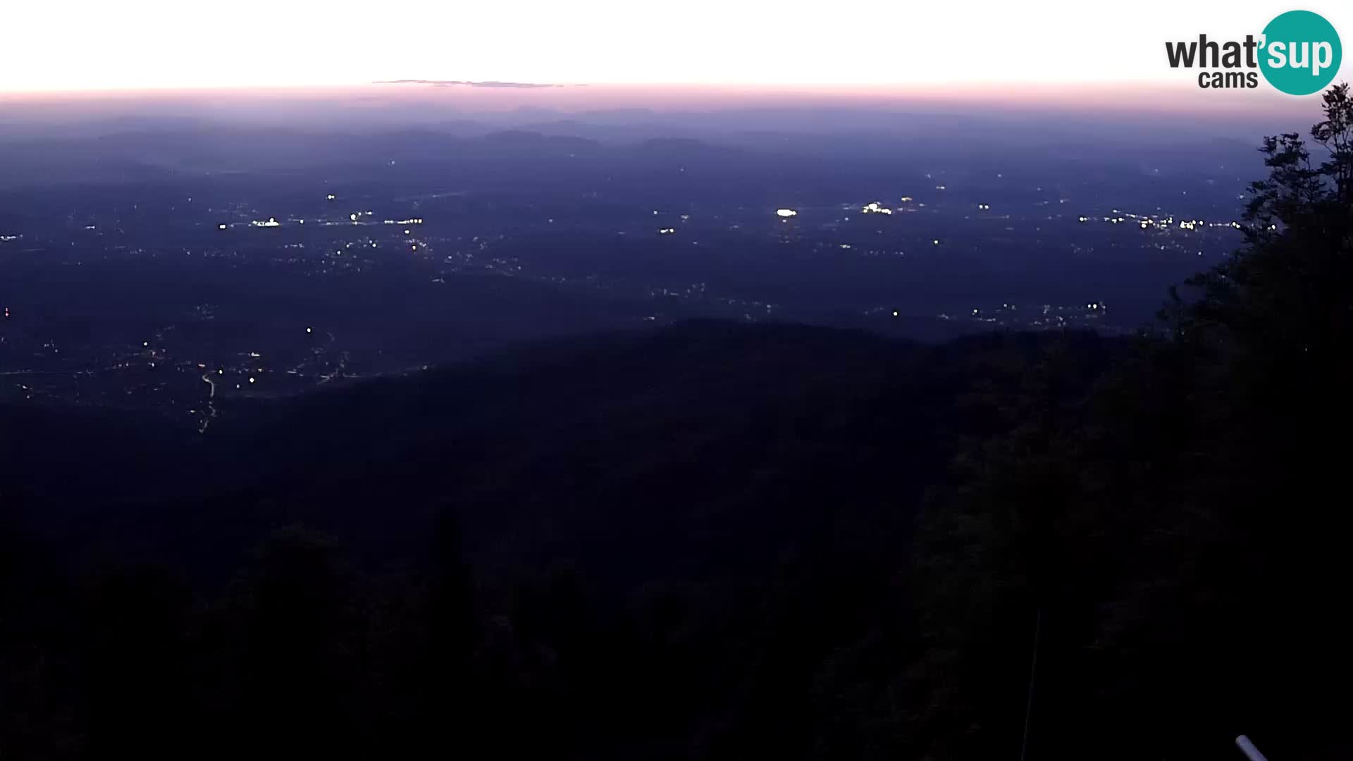 Sljeme web kamera – Panorama