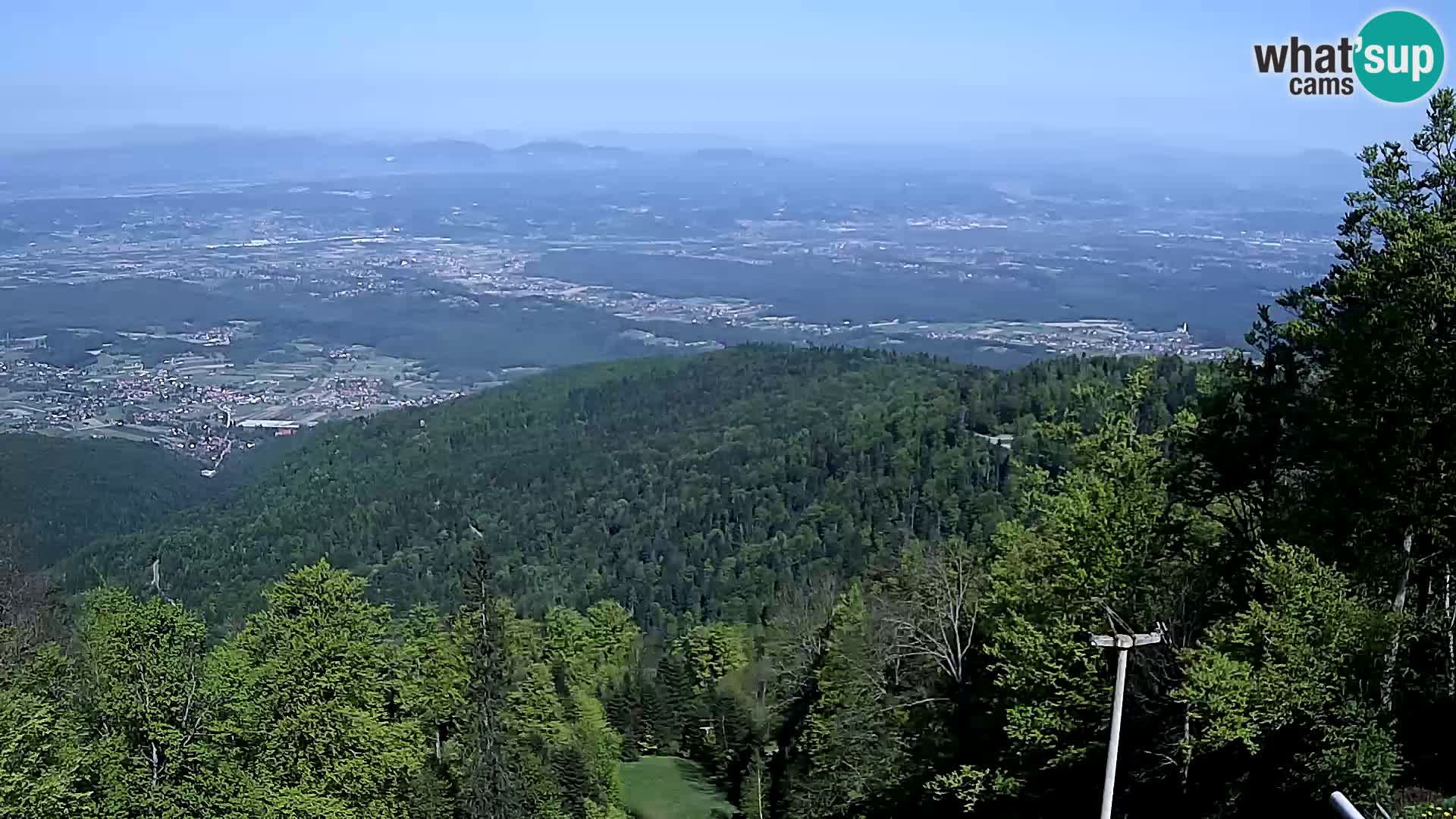 Sljeme spletna kamera – Panorama