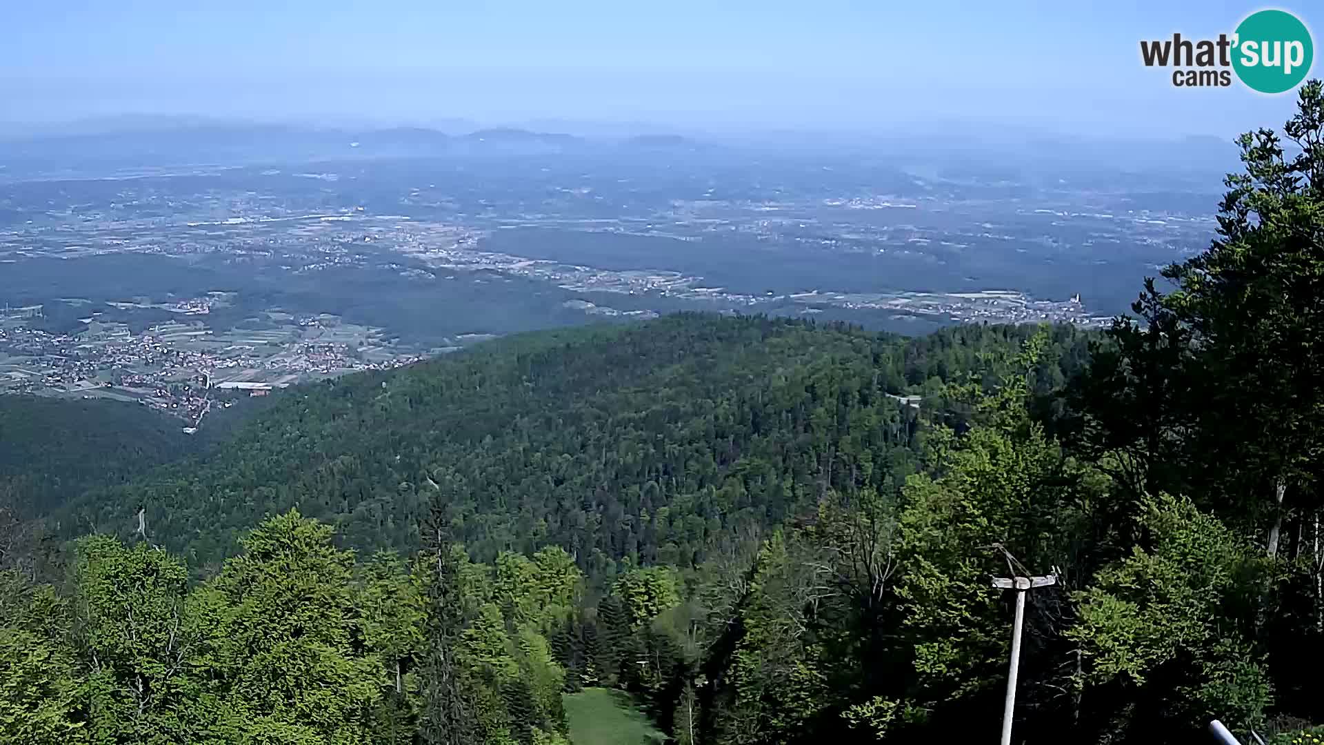 Sljeme webcam – Panorama