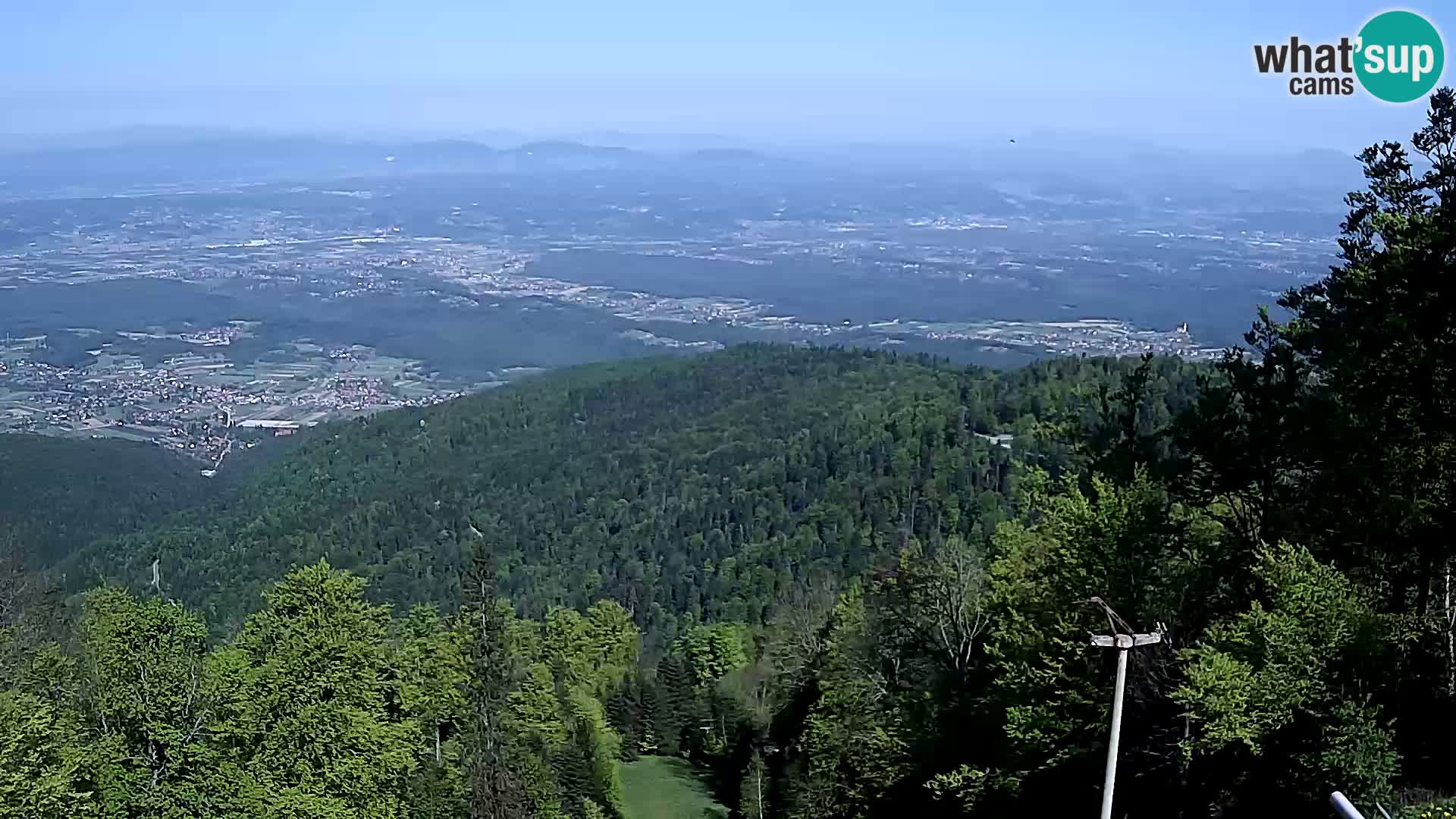 Sljeme webcam – Panorama