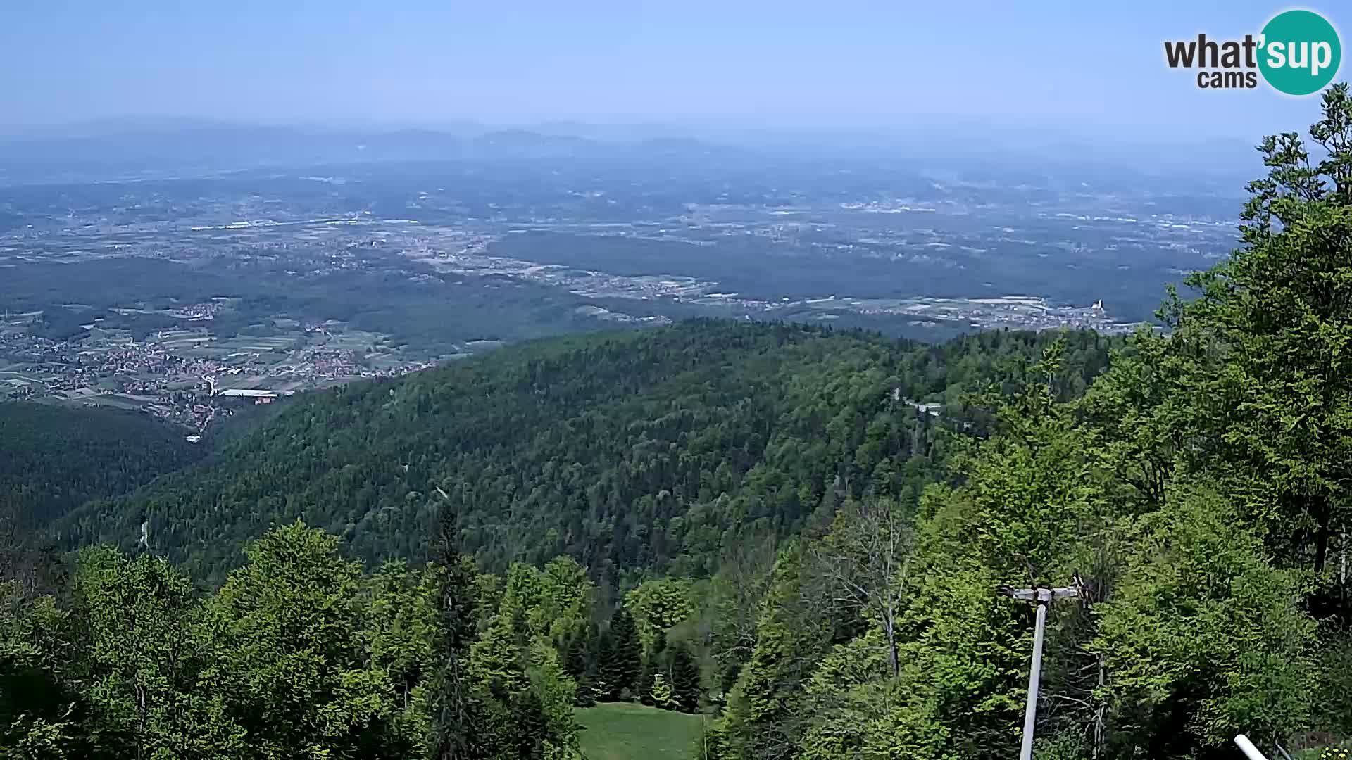 Sljeme webcam – Panorama