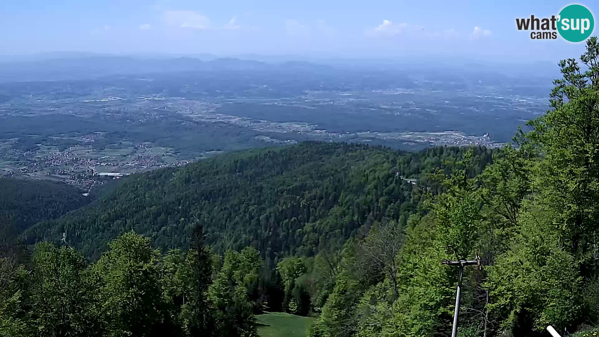 Sljeme webcam – Panorama
