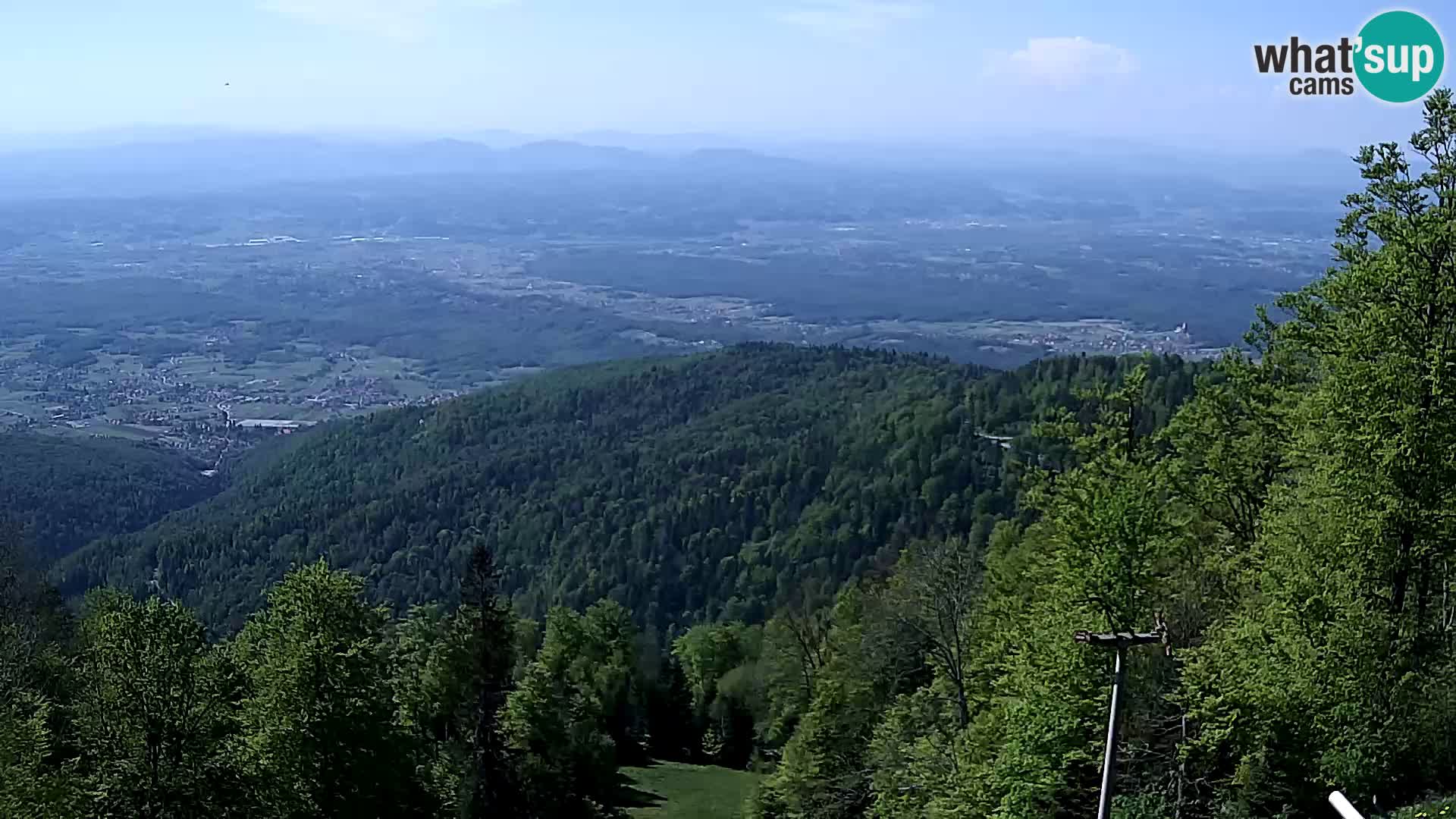 Sljeme webcam – Panorama