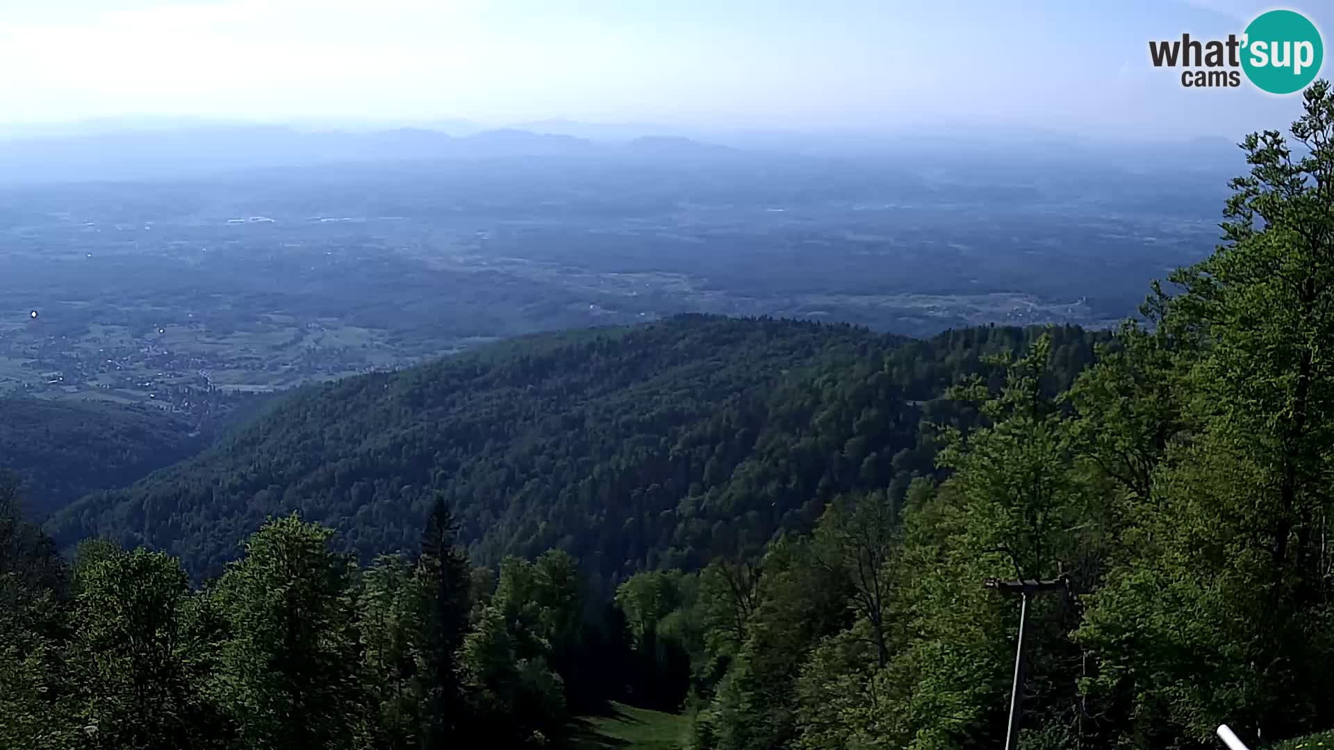 Sljeme webcam – Panorama