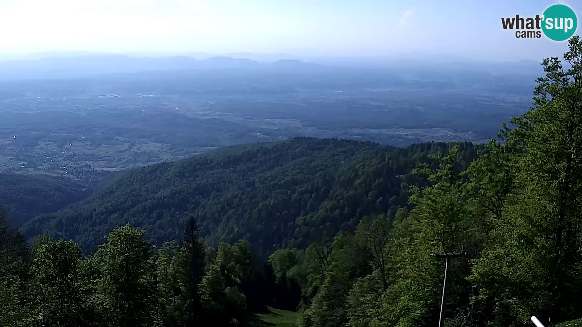 Sljeme webcam – Panorama