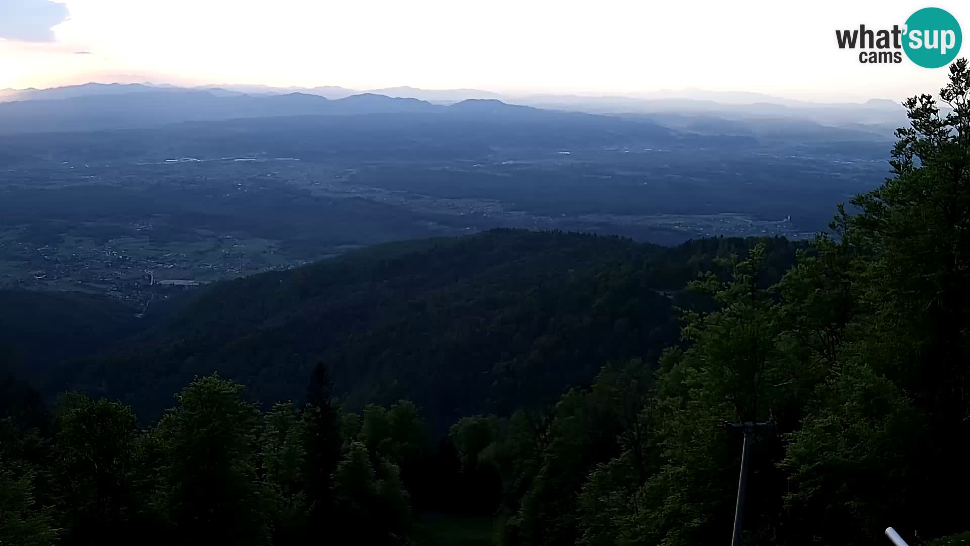 Sljeme webcam – Panorama