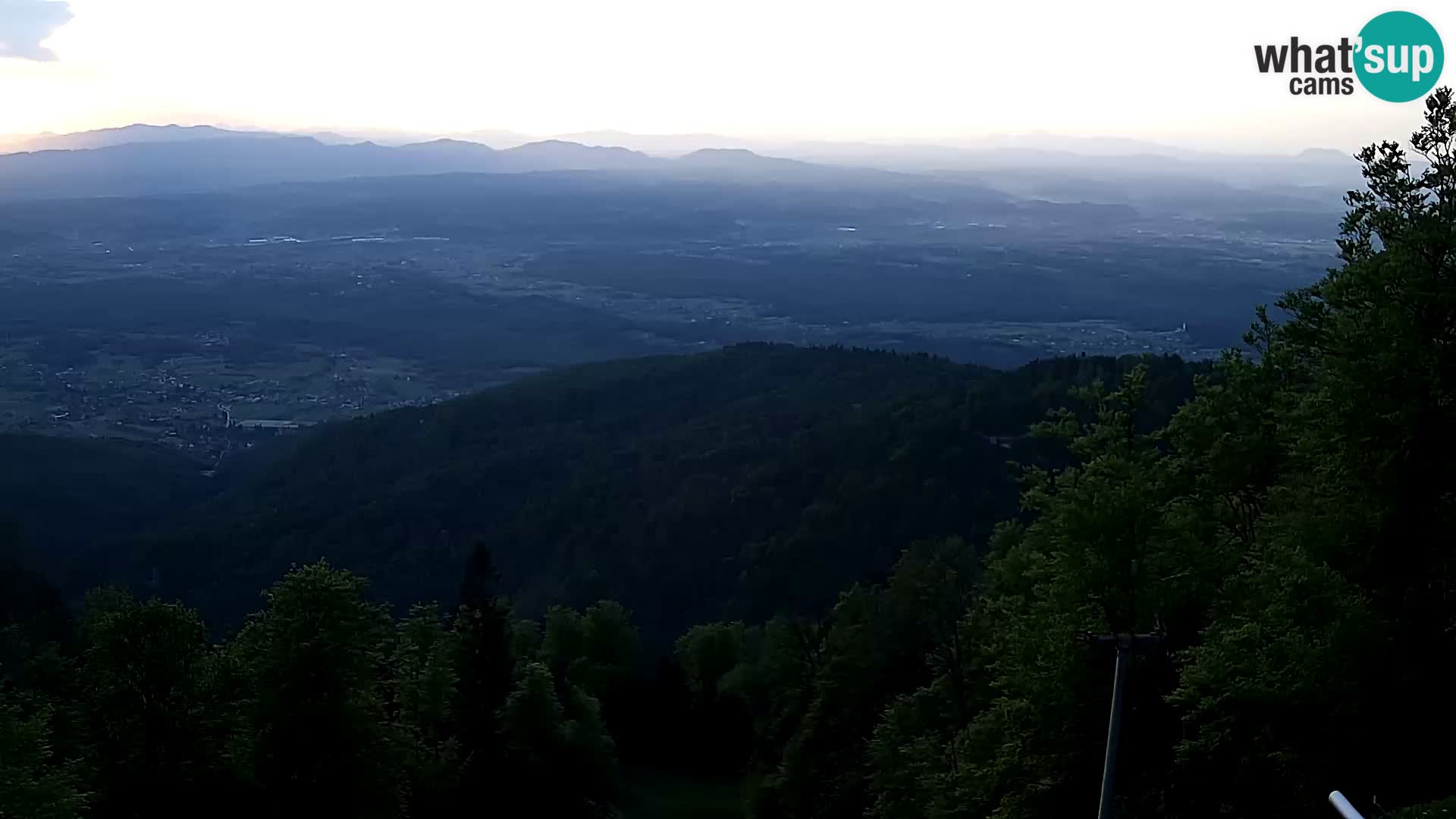 Sljeme webcam – Panorama