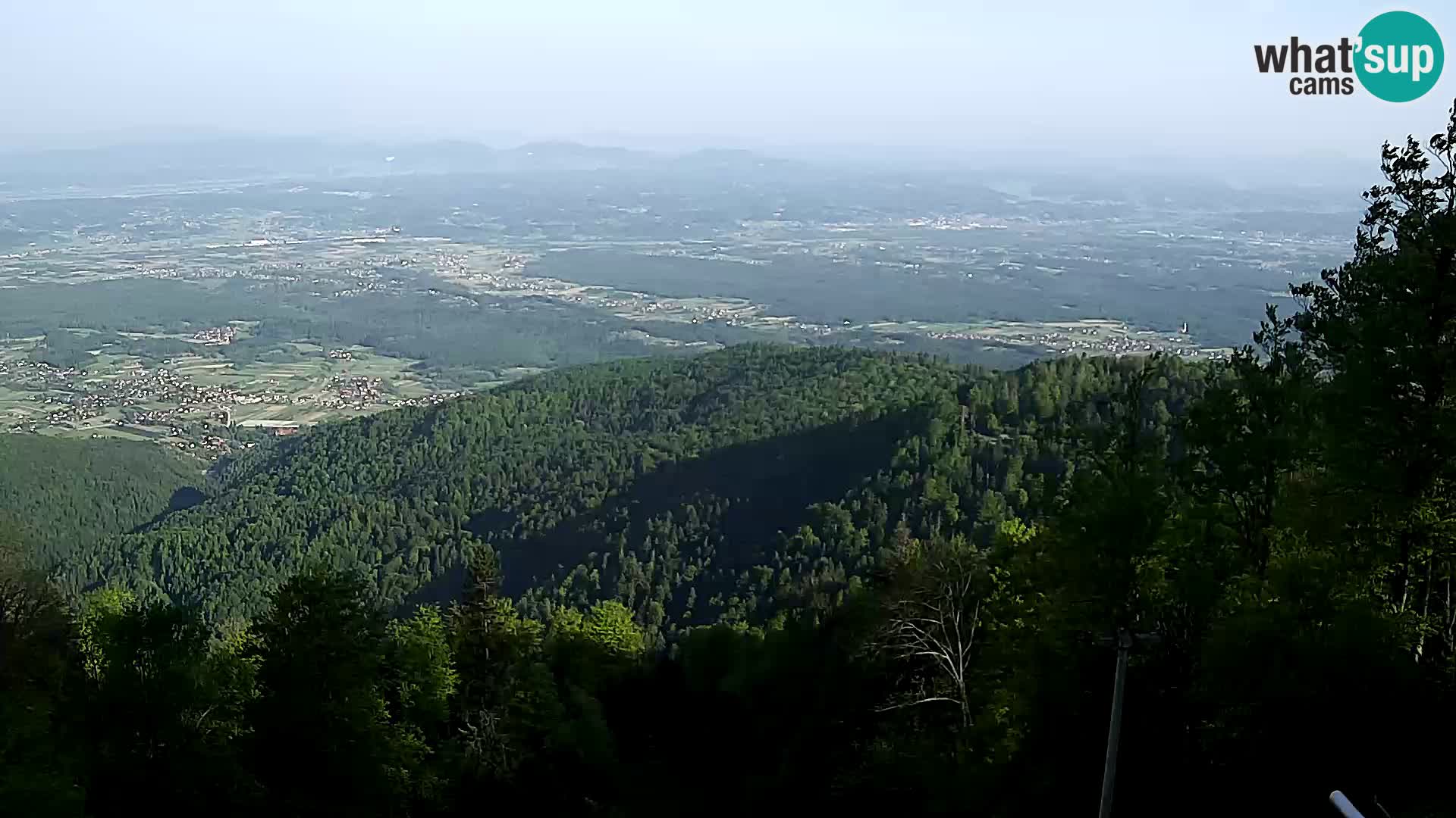 Sljeme webcam – panorama