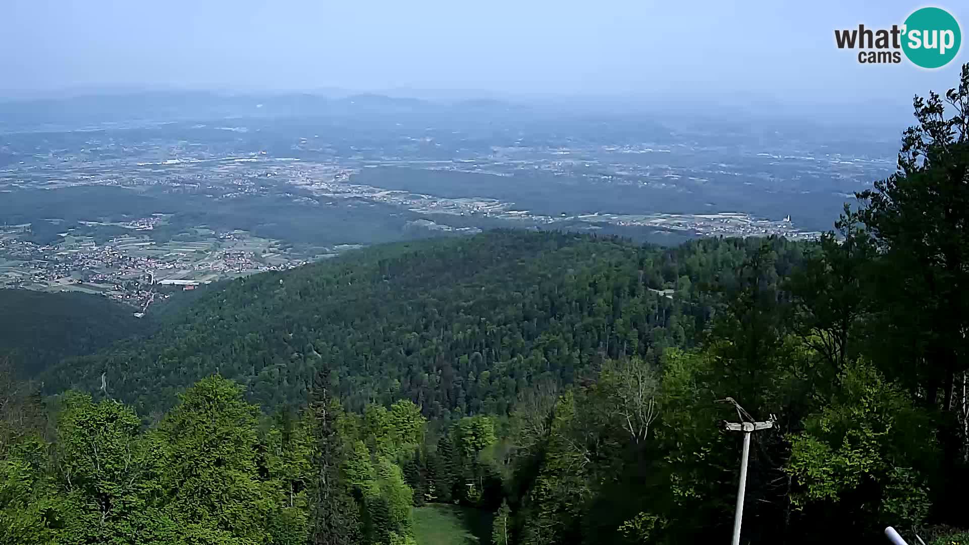 Sljeme webcam – Panorama