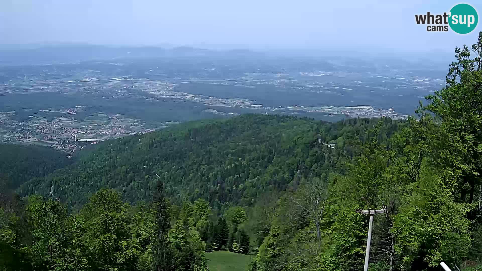 Sljeme webcam – Panorama