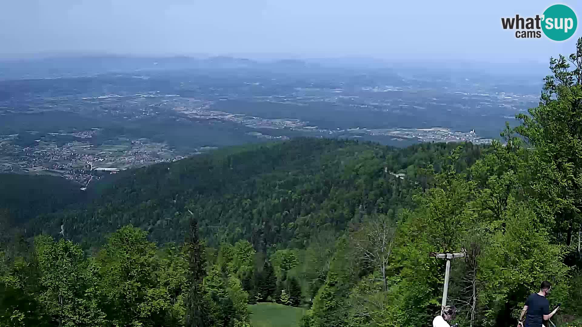 Sljeme webcam – Panorama
