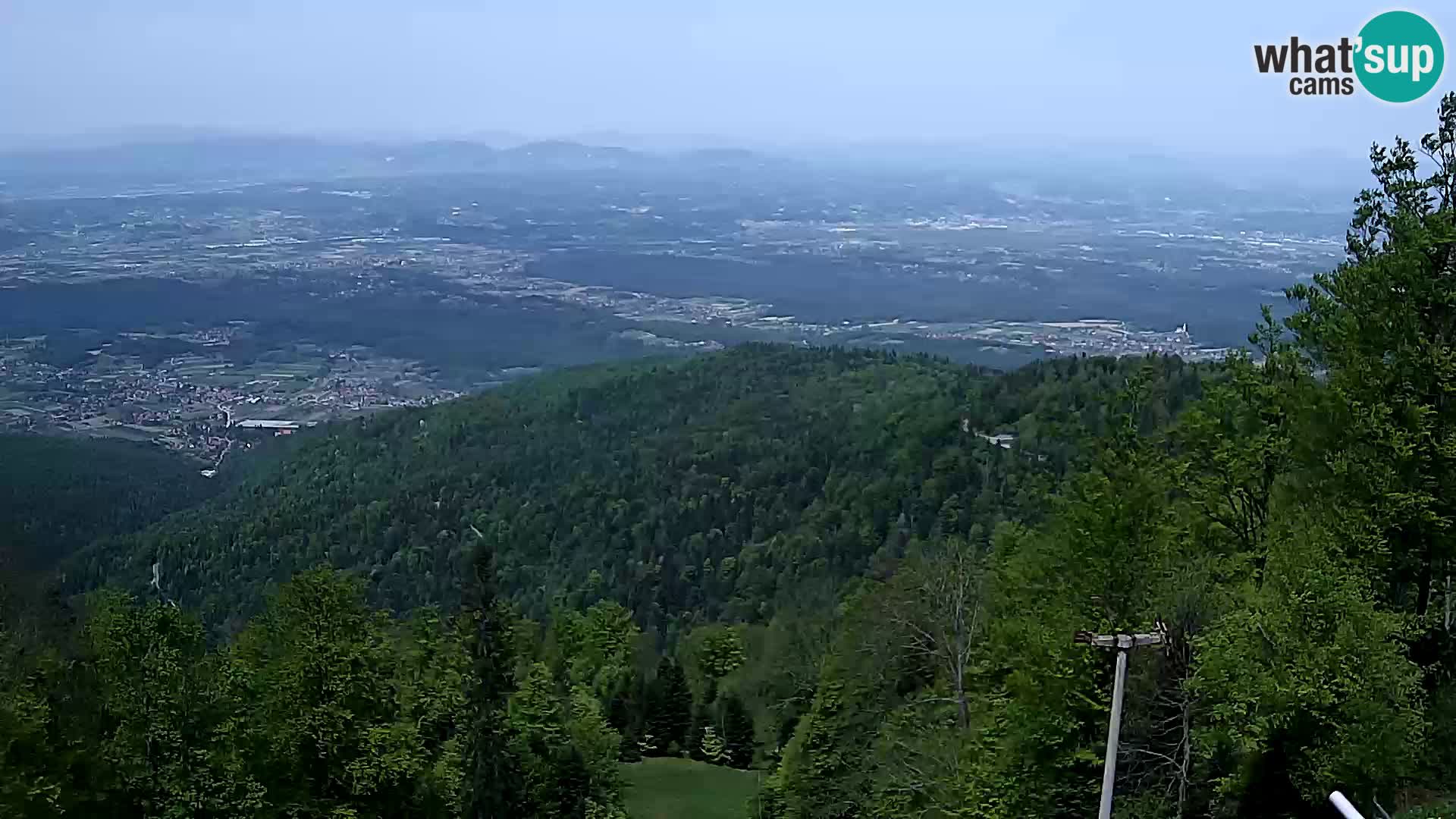 Sljeme webcam – Panorama