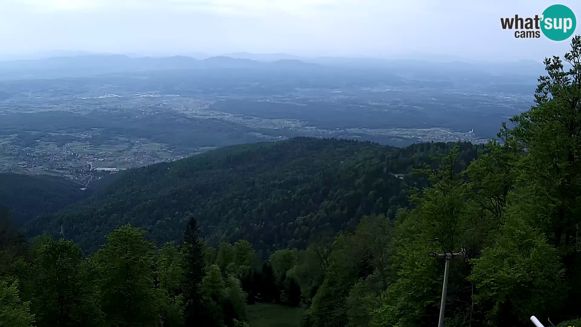 Sljeme webcam – Panorama