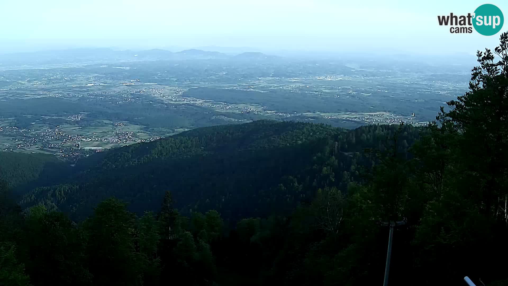 Sljeme spletna kamera – Panorama