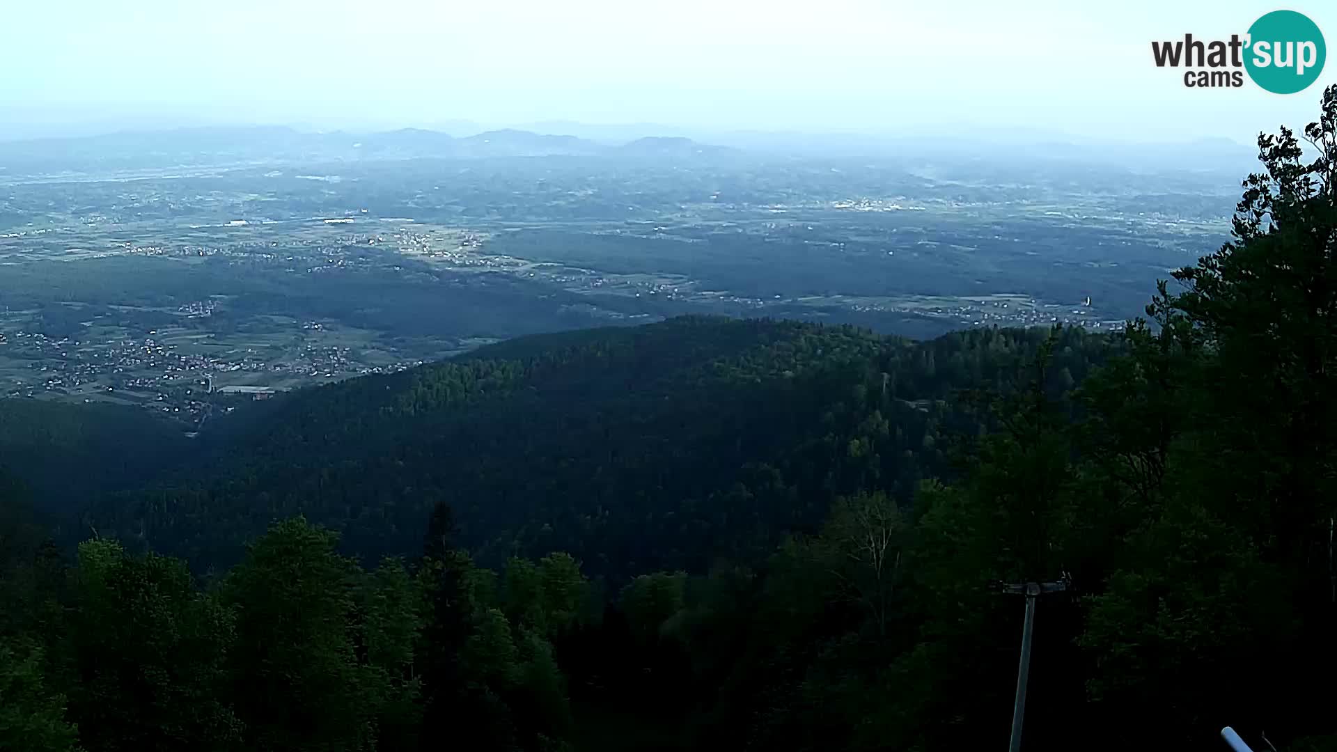 Sljeme webcam – Panorama