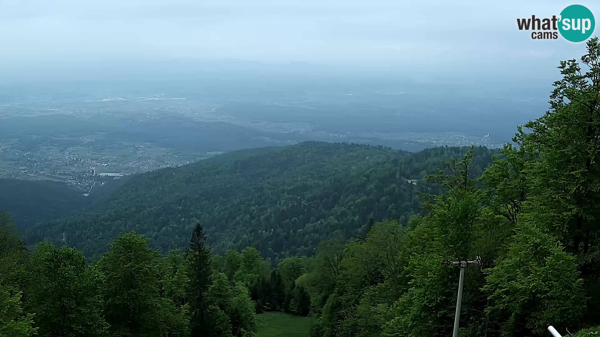 Sljeme webcam – Panorama