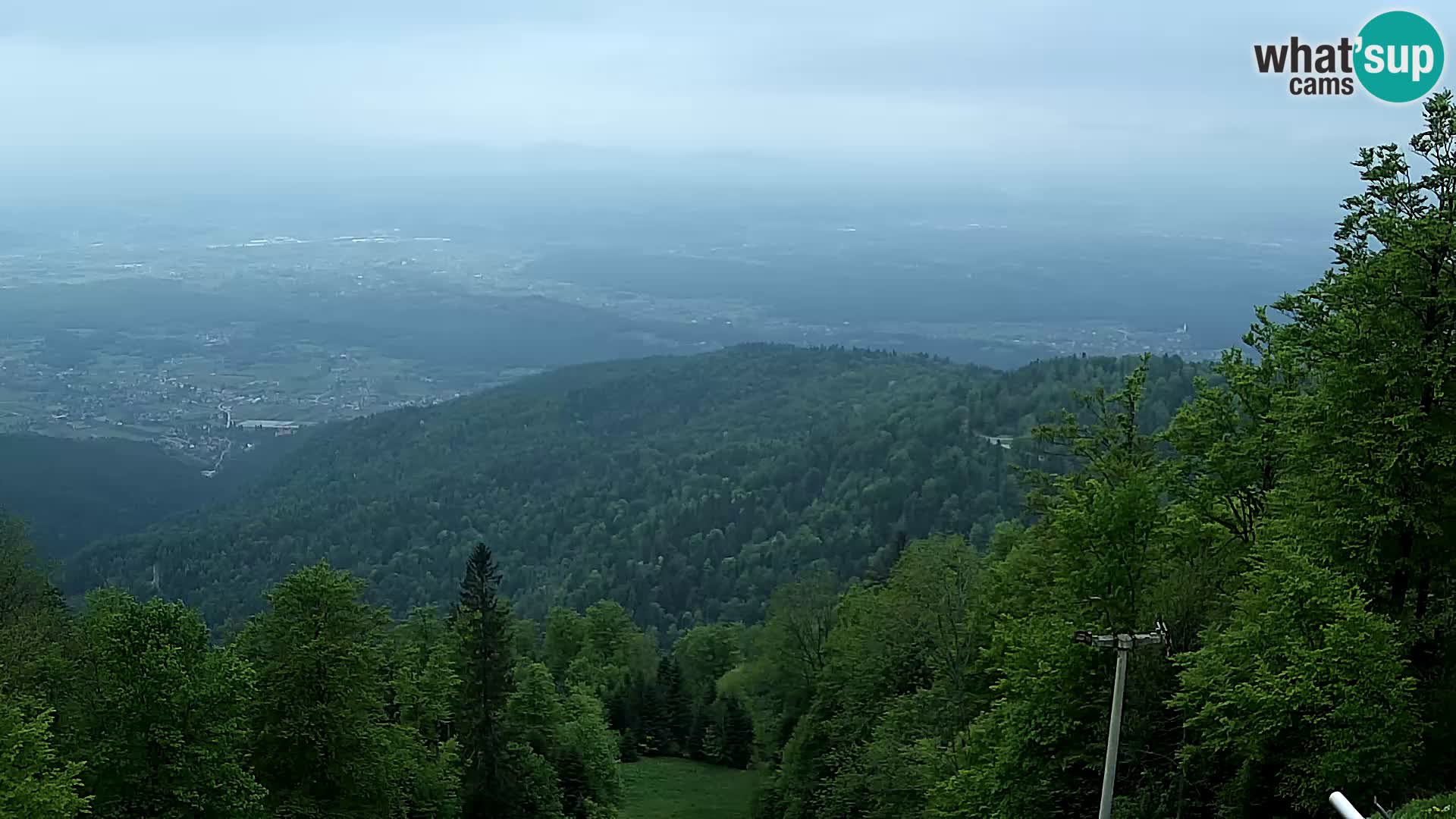 Sljeme webcam – panorama