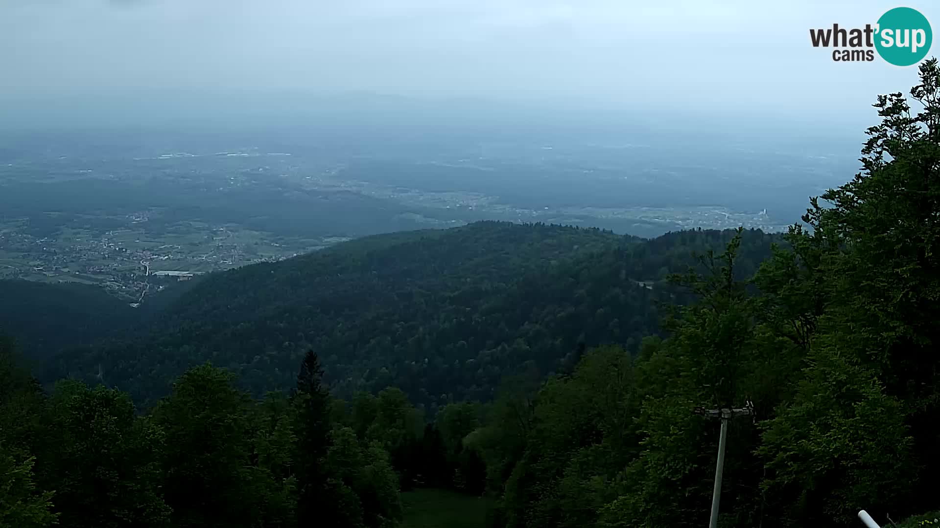 Sljeme spletna kamera – Panorama