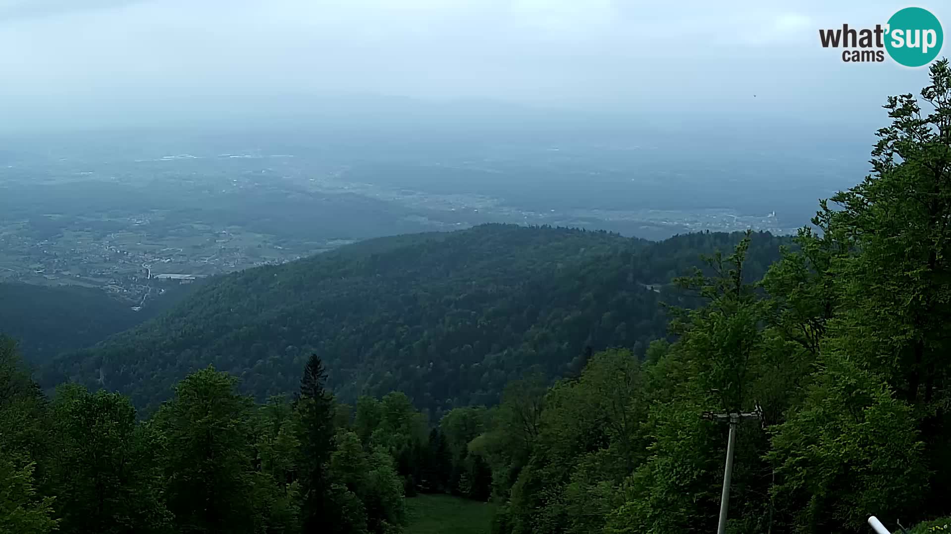 Sljeme webcam – Panorama