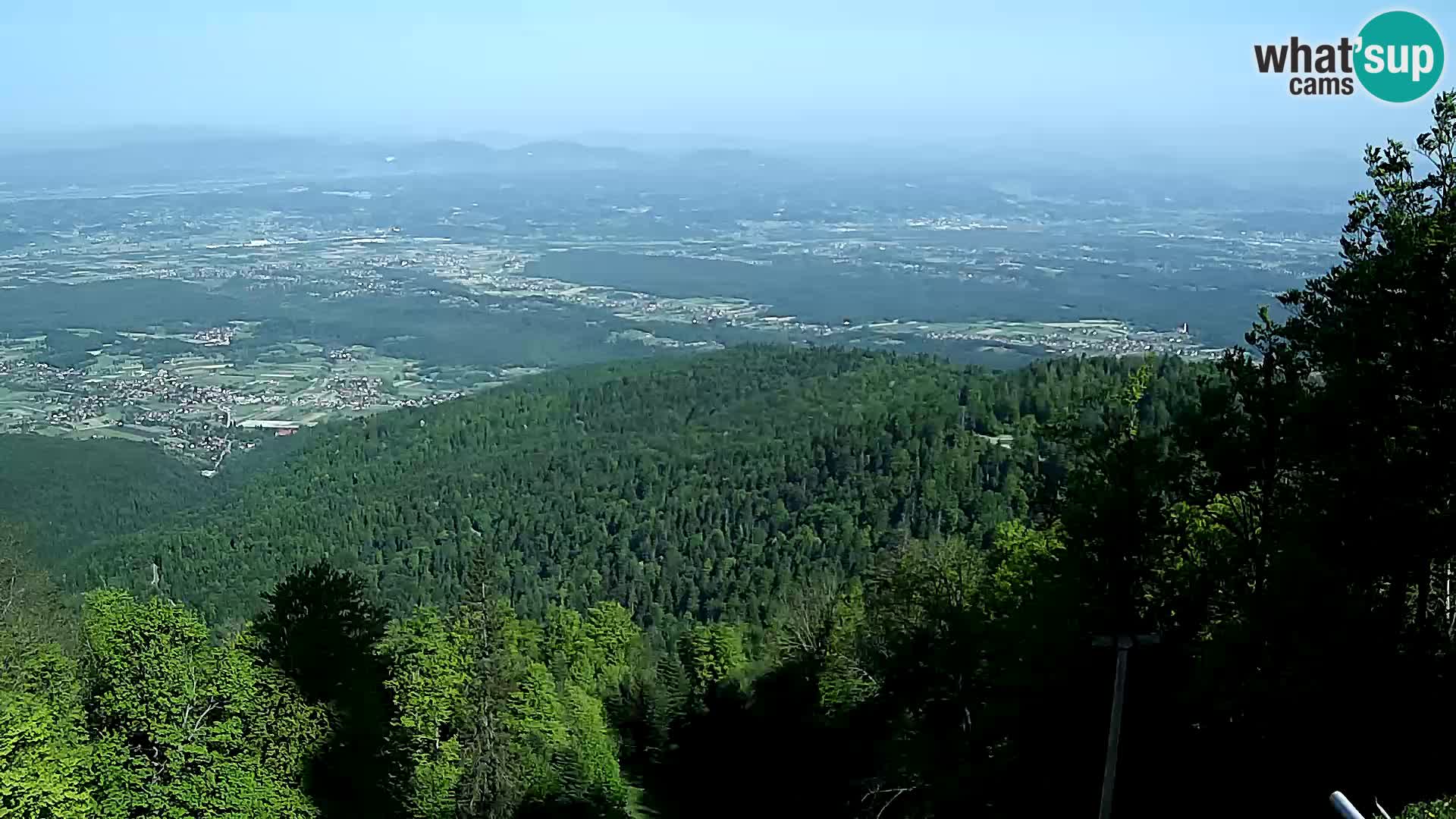Sljeme spletna kamera – Panorama
