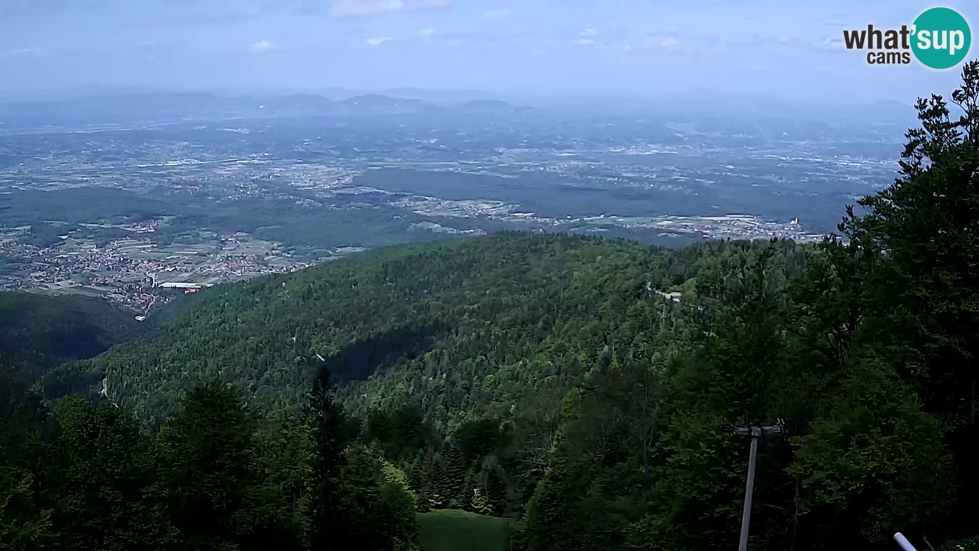 Sljeme webcam – Panorama
