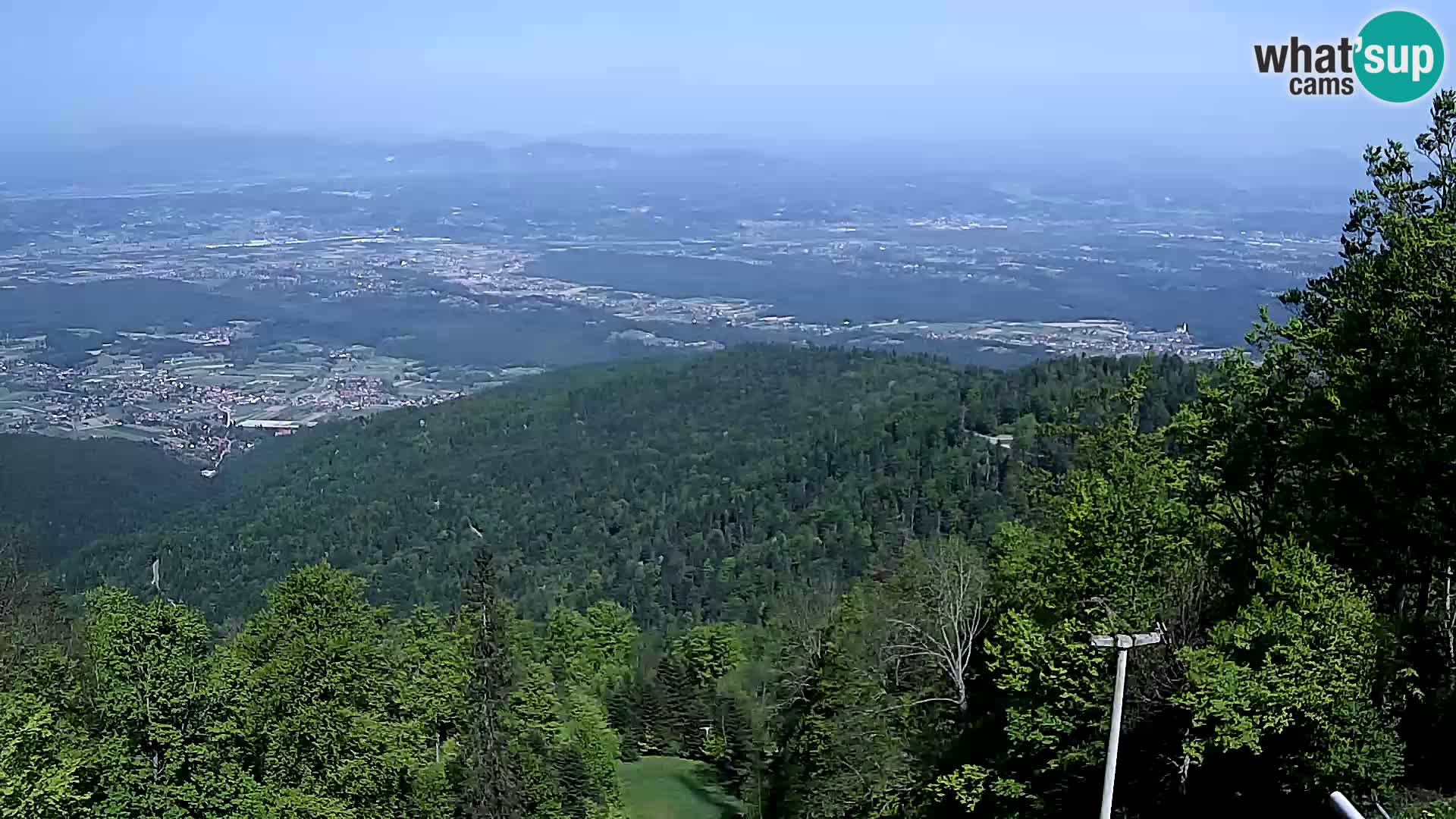 Sljeme webcam – Panorama
