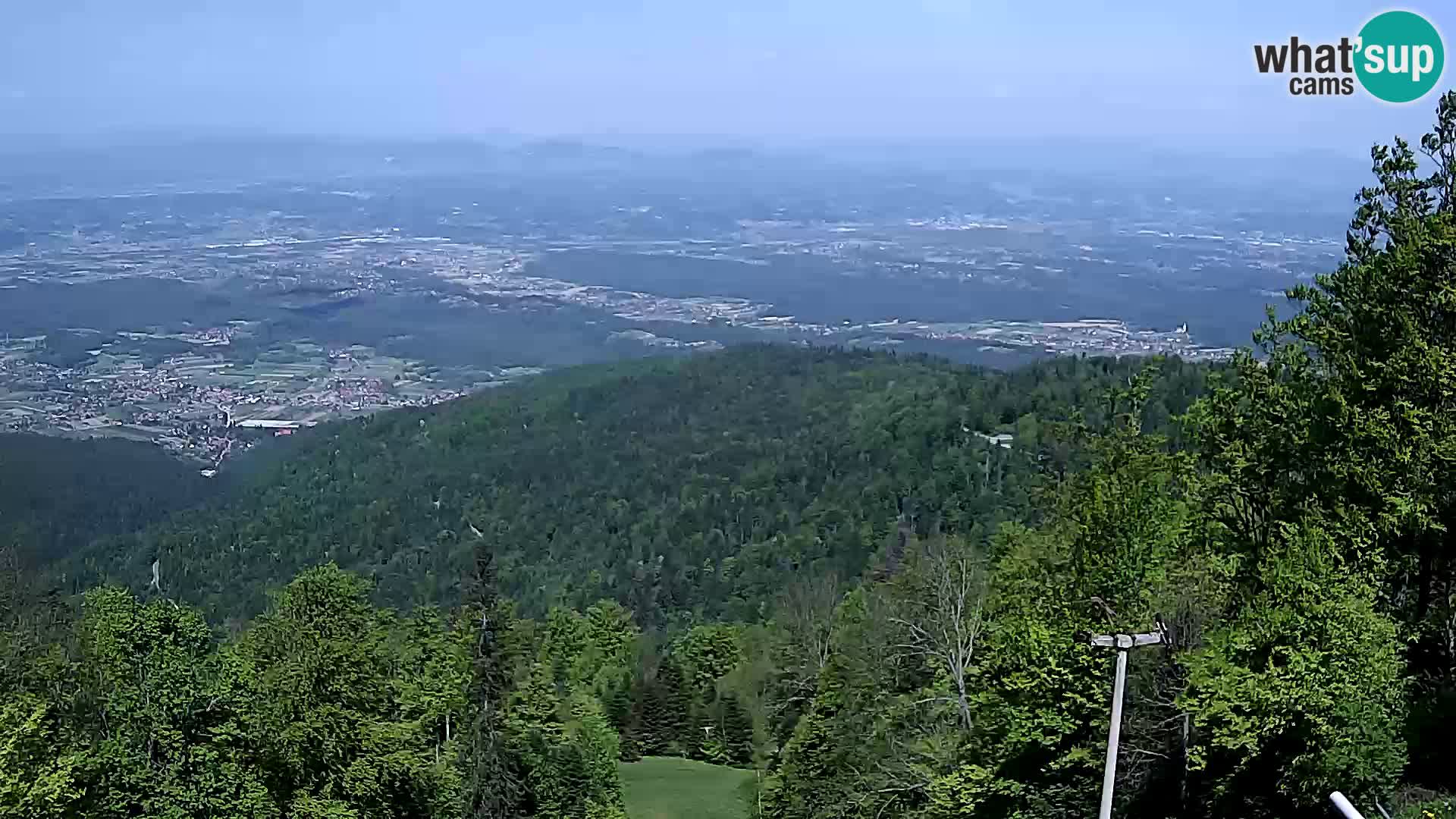 Sljeme webcam – Panorama