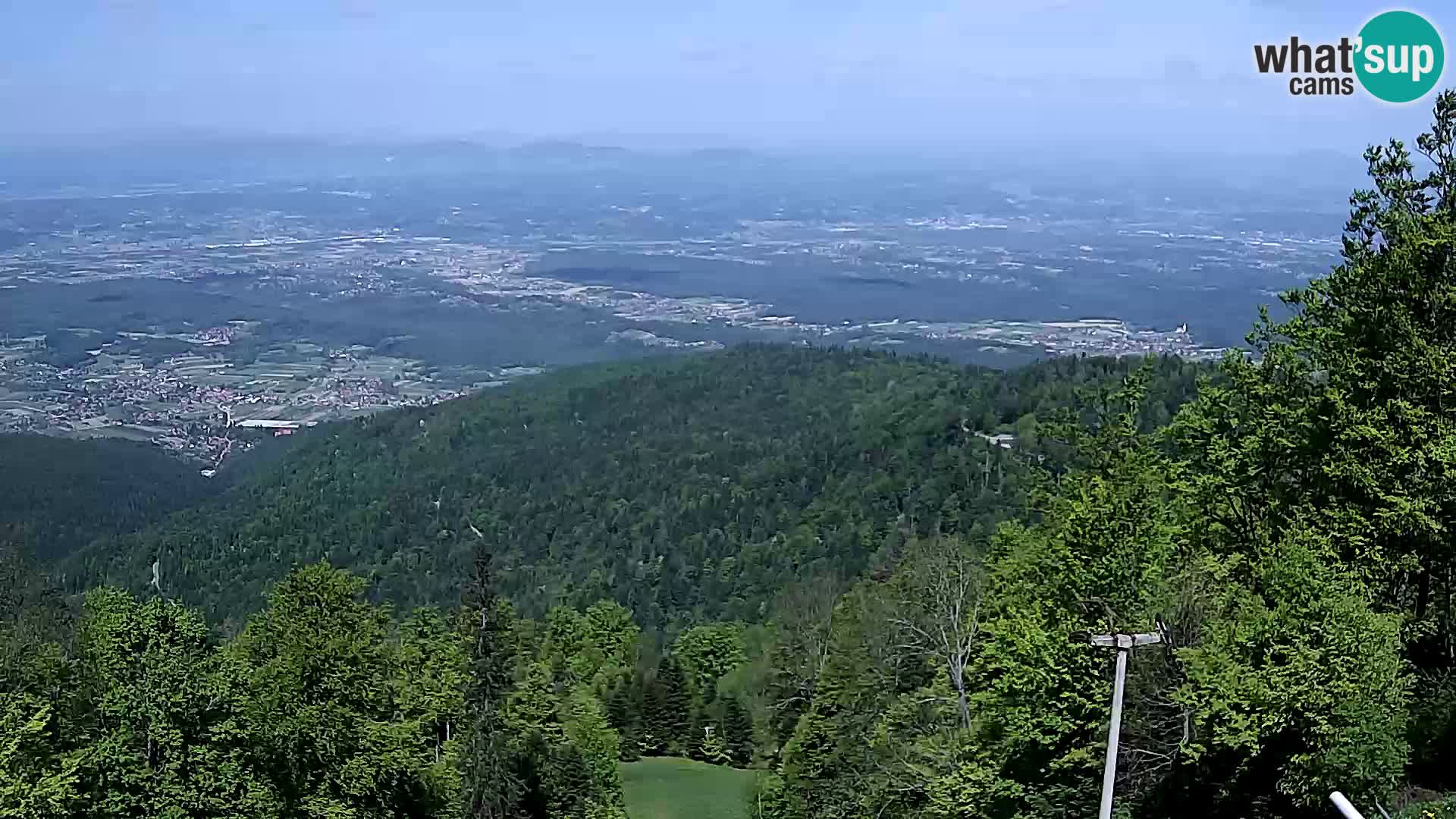 Sljeme webcam – Panorama