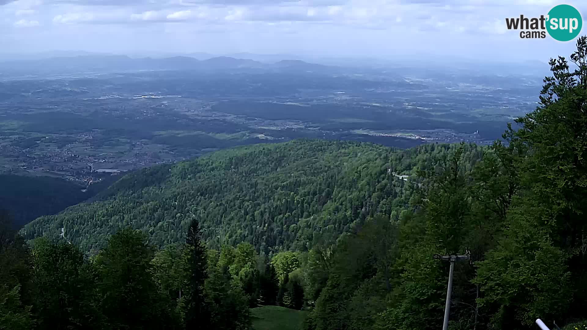 Sljeme webcam – panorama