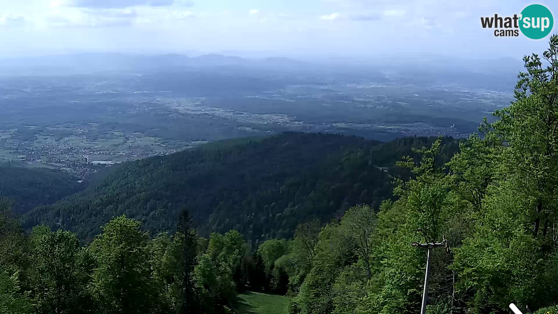Sljeme webcam – Panorama