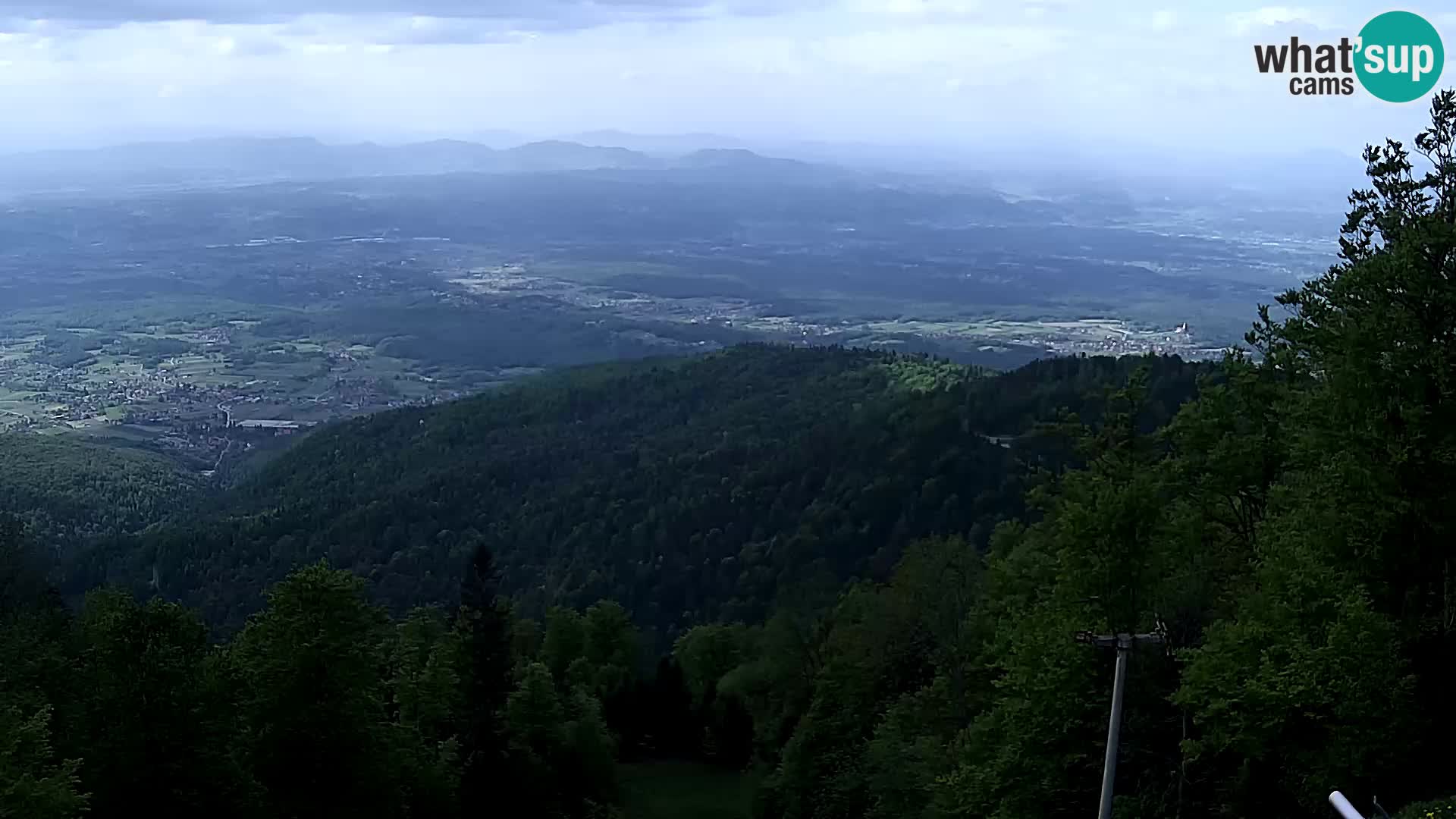 Sljeme spletna kamera – Panorama