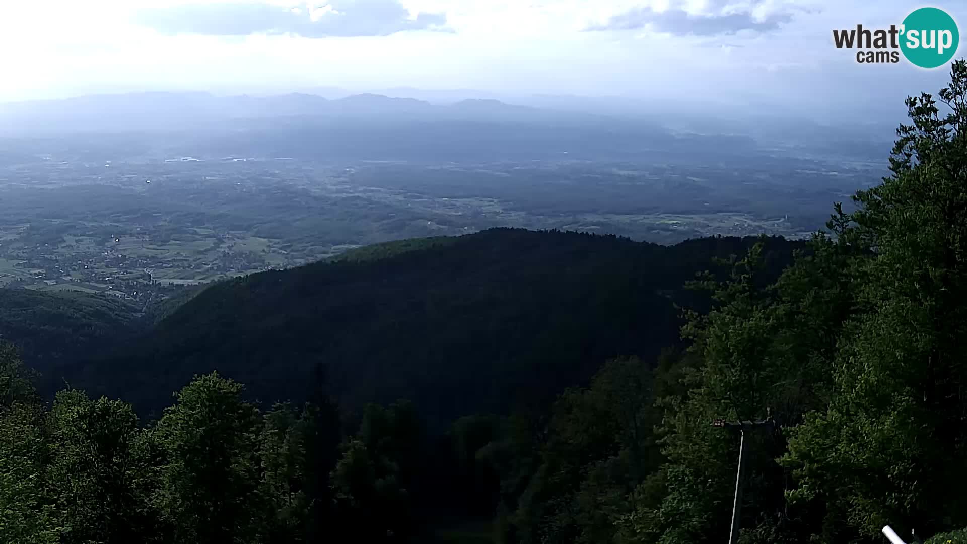 Sljeme webcam – panorama