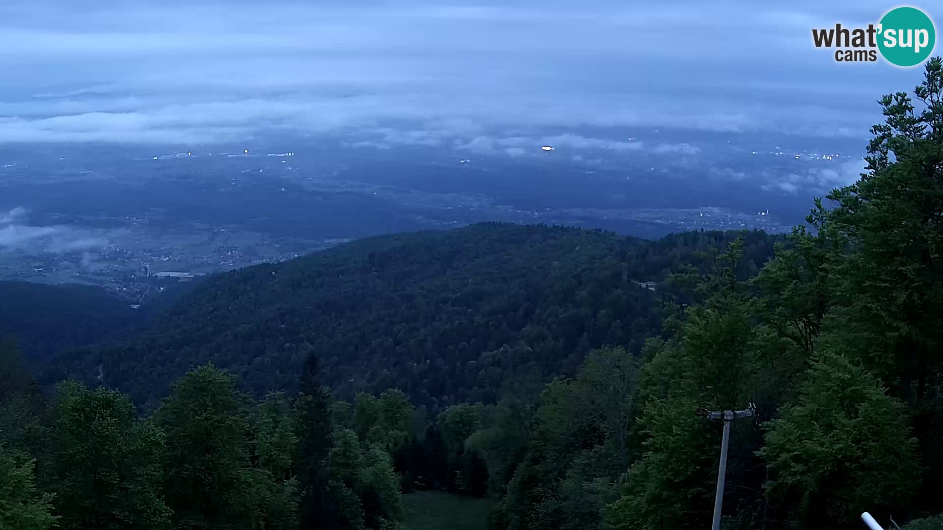 Sljeme spletna kamera – Panorama