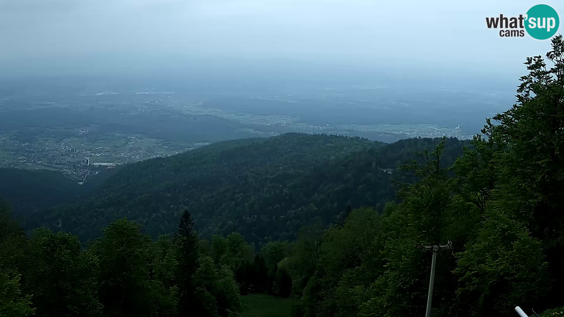 Sljeme webcam – Panorama