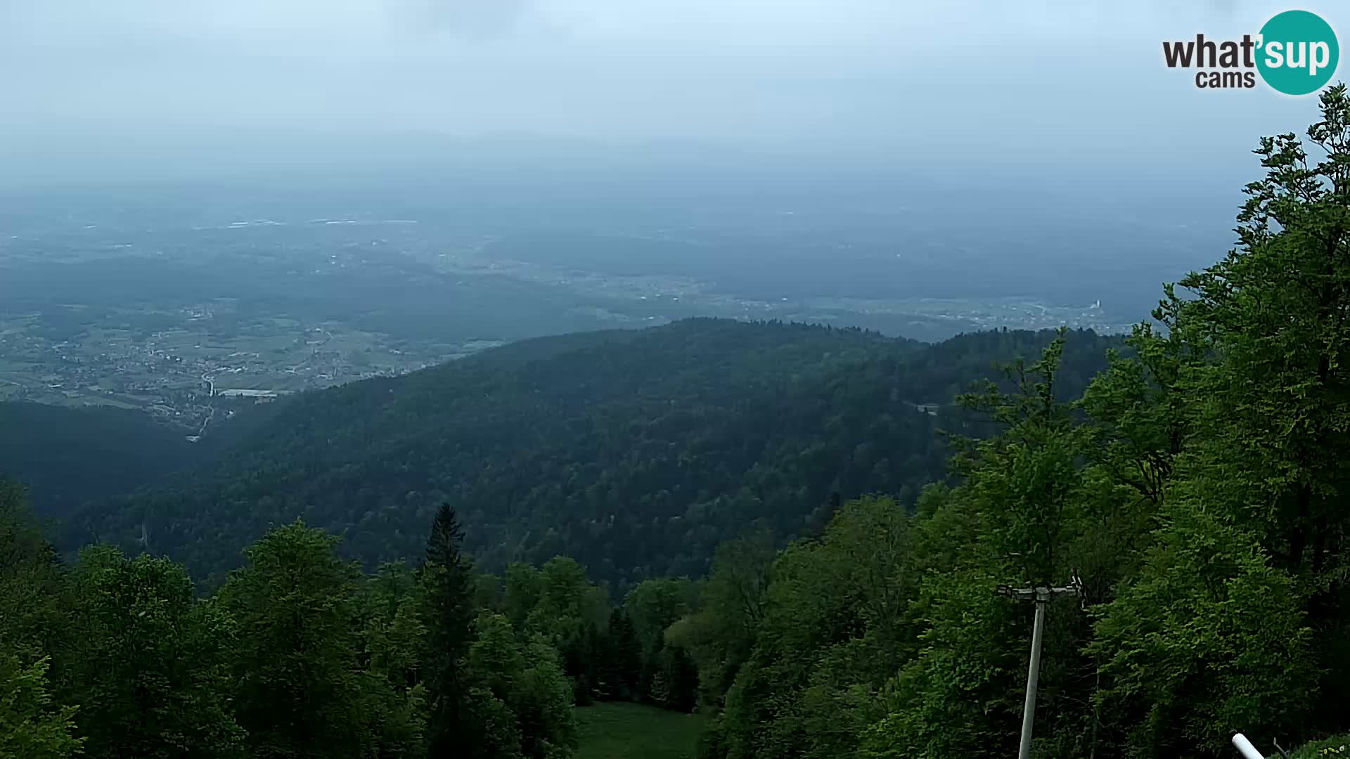Sljeme webcam – Panorama
