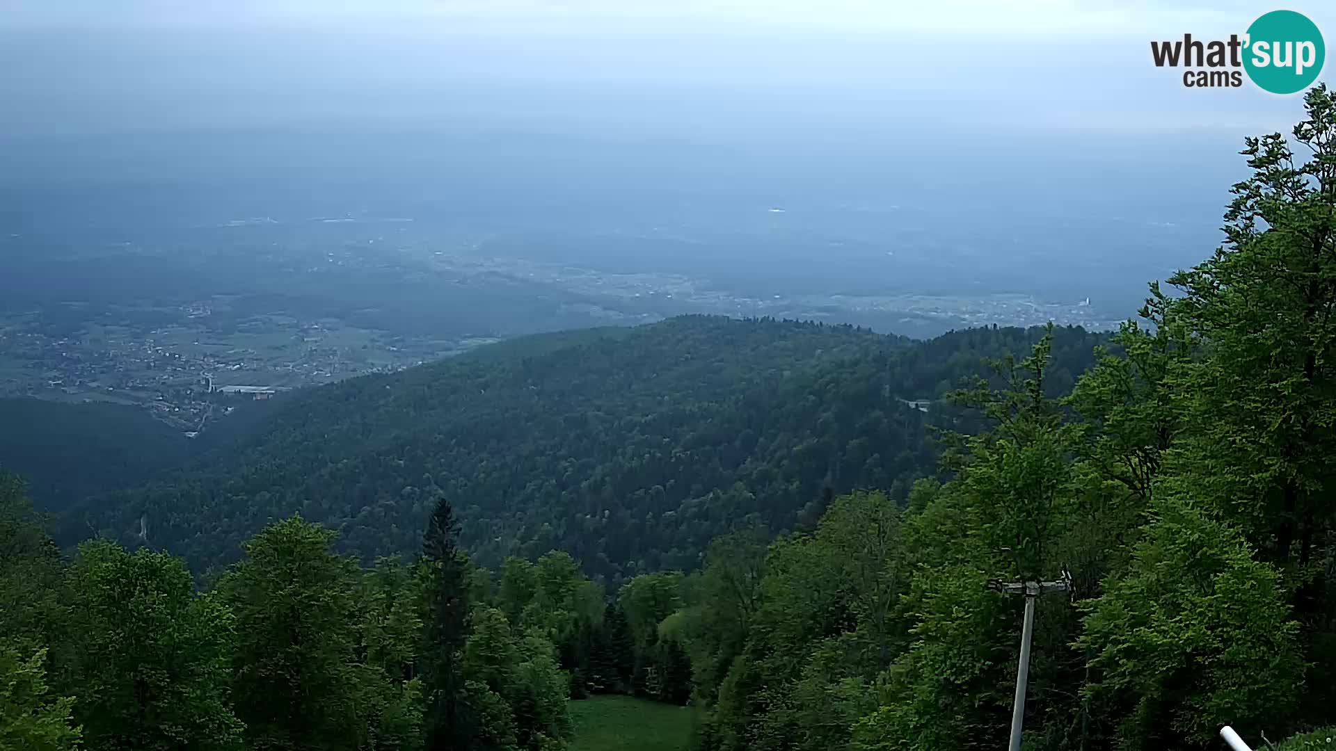 Sljeme webcam – Panorama