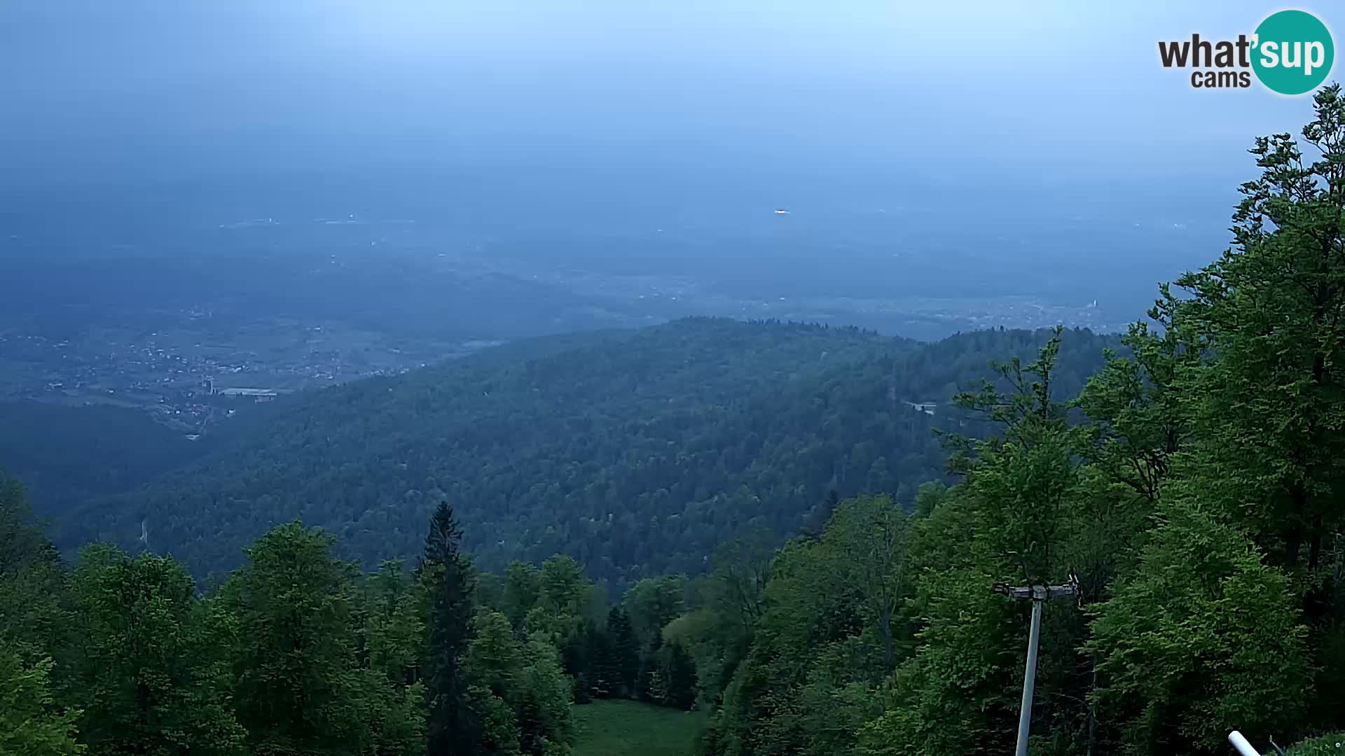 Sljeme webcam – Panorama