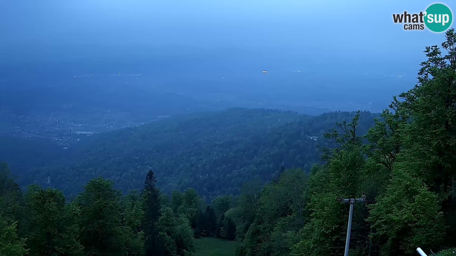 Sljeme webcam – Panorama